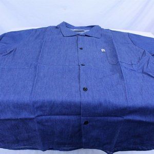Unisex 5 Button Restaurant Utility Short Sleeve